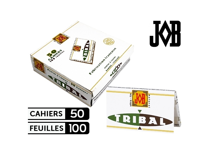 BOITE 50 CAHIERS 100 F. JOB TRIBAL (1)