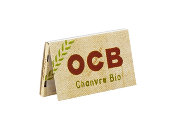 BOITE 50 CAHIERS 100 F. OCB CHANVRE BIO  (1)
