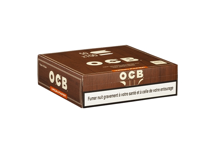 BOITE 50 CAHIERS 100 F. OCB DOUBLE VIRGIN   (1)