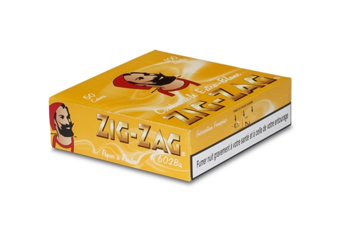 BOITE 50 CAHIERS 100 F. ZIG ZAG JAUNE 602B  (1)