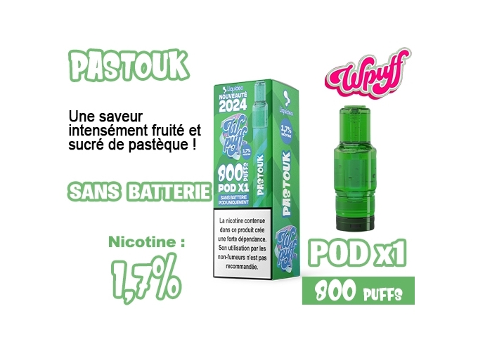 BOITE DE 1 POD 2.0 PASTEQUE 1.7%