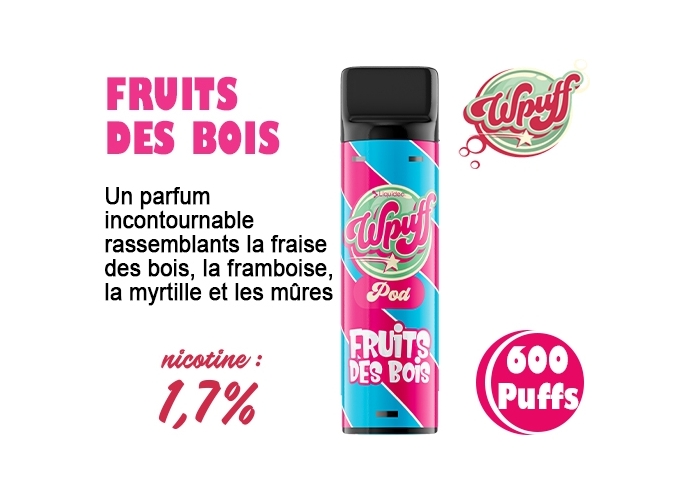 BOITE DE 1 PODS FRUITS DE BOIS 17 MG (10)