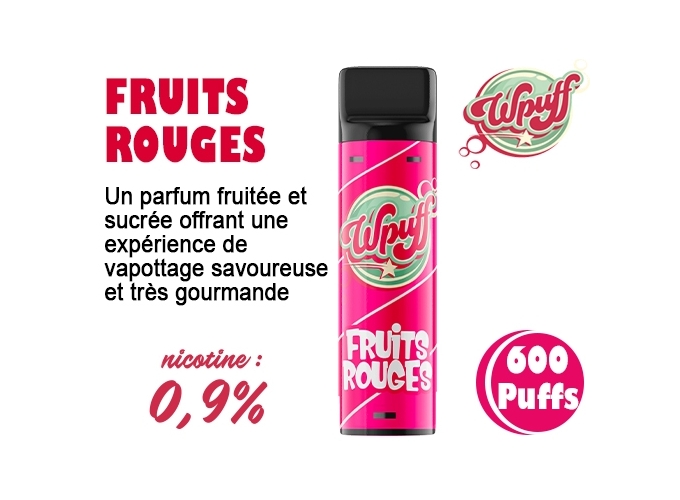 BOITE DE 1 PODS FRUITS ROUGE 09 MG (10)