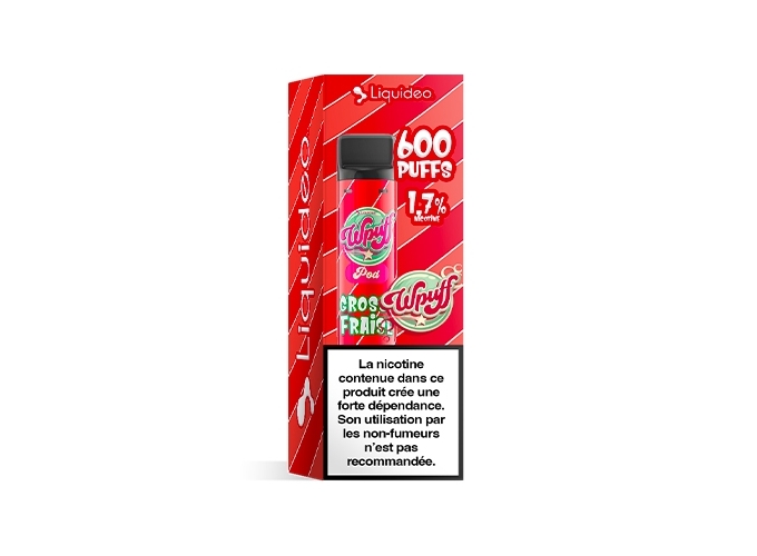 BOITE DE 1 PODS GROSSE FRAISE 17 MG (10)