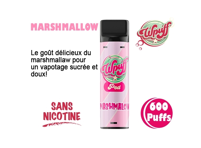 BOITE DE 1 PODS MARSHMALLOW 00 MG (10)