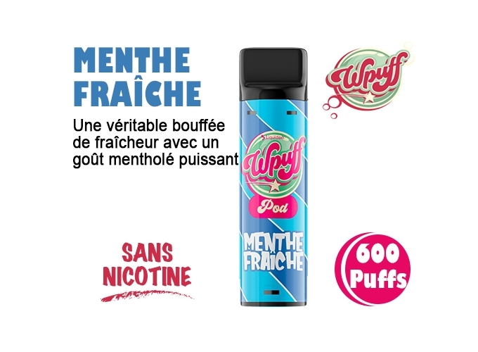 BOITE DE 1 PODS MENTHE FRAICHE 00 MG (10)