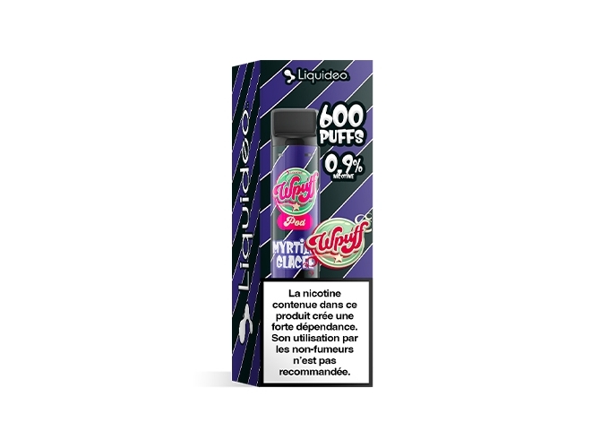 BOITE DE 1 PODS MYRTILLE GLACÉE 09 MG (10)