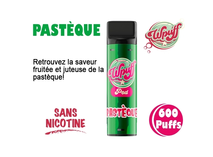 BOITE DE 1 PODS PASTÉQUE 00 MG (10)