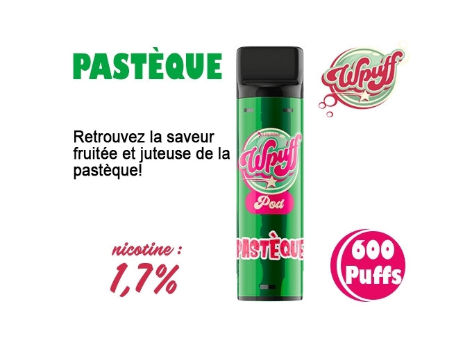 BOITE DE 1 PODS PASTÉQUE 17 MG (10)