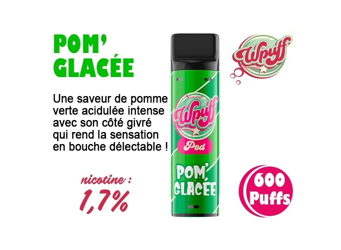 BOITE DE 1 PODS POMME GLACÉE 17 MG (10)