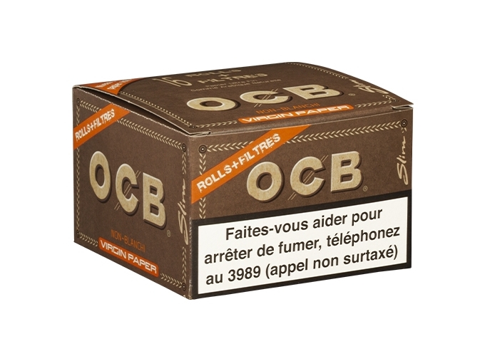 BOITE DE 16 OCB ROLLS TIPS  VIRGIN  (1)