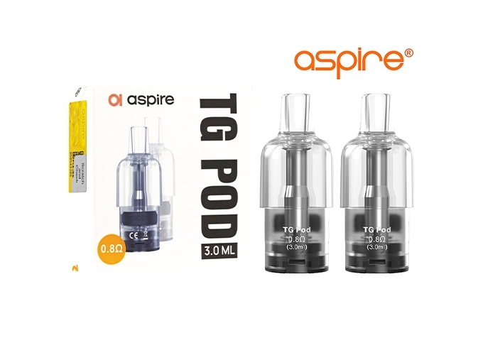 BOITE DE 2 CARTOUCHES ASPIRE CYBER G  0.8 OHM