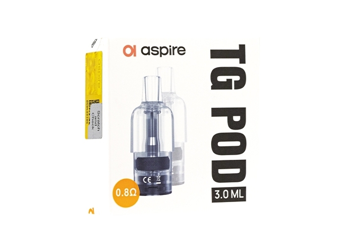 BOITE DE 2 CARTOUCHES ASPIRE CYBER G  0.8 OHM