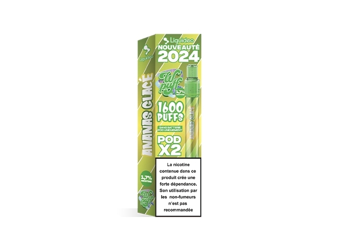 BOITE DE 2 POD 2.0 ANANAS GLACE 1.7%