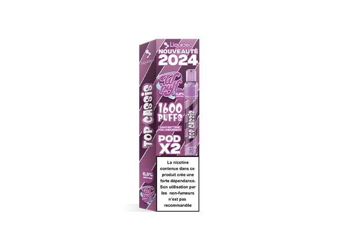 BOITE DE 2 POD 2.0 CASSIS 0.9%