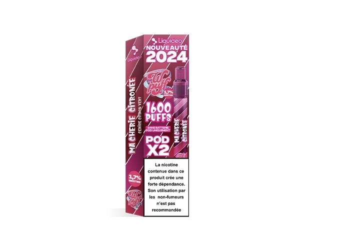 BOITE DE 2 POD 2.0 CHERRY CITRONNEE 1.7%