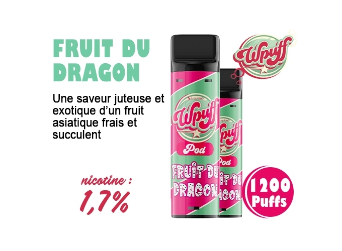 BOITE DE 2 PODS FRUITS DU DRAGON 17 MG (5)