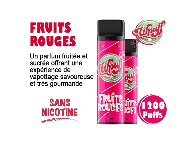 BOITE DE 2 PODS FRUITS ROUGES 00 MG (5)