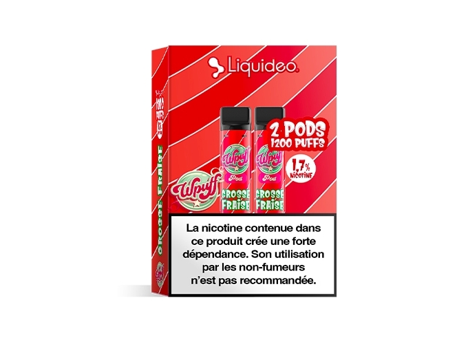 BOITE DE 2 PODS GROSSE FRAISE 17 MG (5)