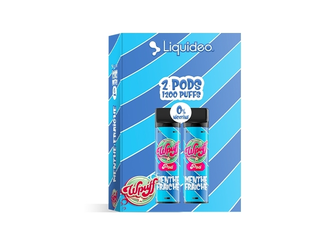 BOITE DE 2 PODS MENTHE FRAICHE 00 MG (5)