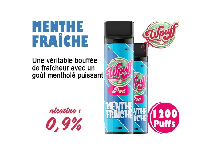 BOITE DE 2 PODS MENTHE FRAICHE 09 MG (5)
