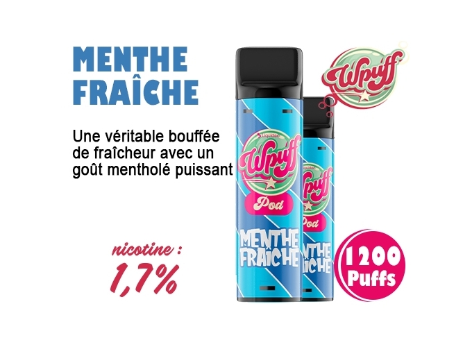 BOITE DE 2 PODS MENTHE FRAICHE 17 MG (5)
