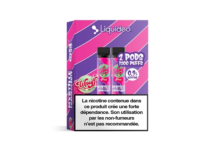 BOITE DE 2 PODS MYRTILLE FRAMBOYANTE 09 MG (5)