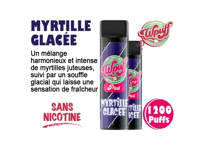 BOITE DE 2 PODS MYRTILLE GLACÉE  00 MG (5)