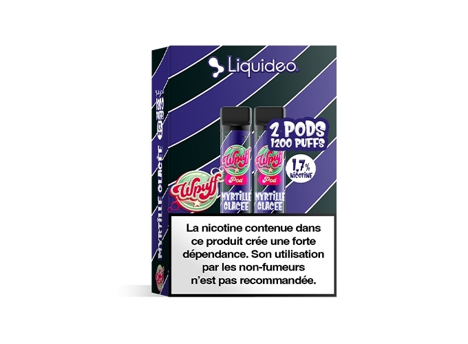 BOITE DE 2 PODS MYRTILLE GLACÉE  17 MG (5)