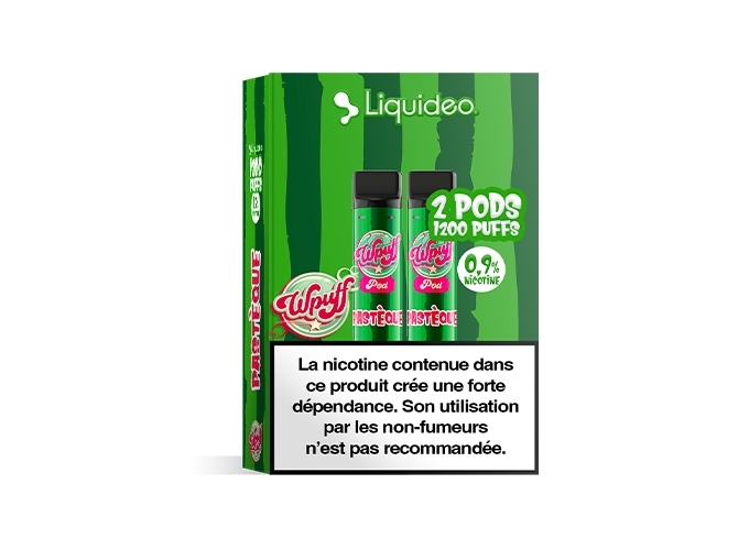 BOITE DE 2 PODS PASTÉQUE 09 MG (5)