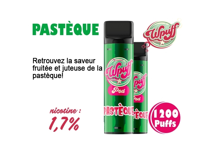 BOITE DE 2 PODS PASTÉQUE 17 MG (5)