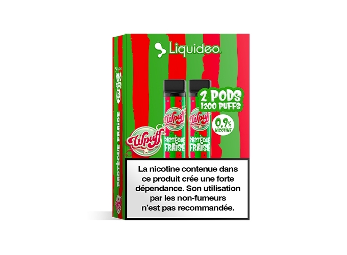 BOITE DE 2 PODS PASTÉQUE FRAISE 09 MG (5)