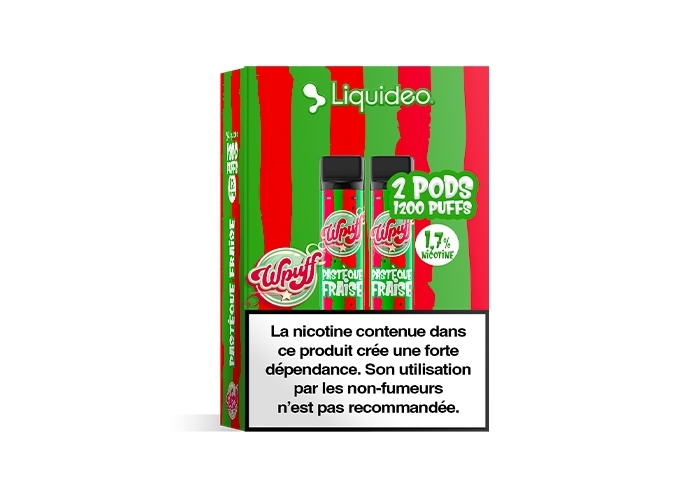 BOITE DE 2 PODS PASTÉQUE FRAISE 17 MG (5)