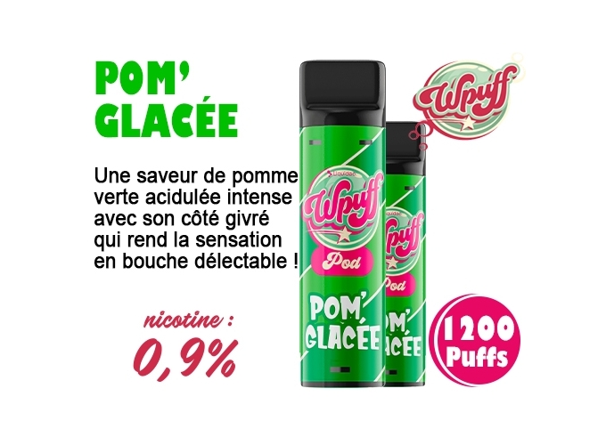 BOITE DE 2 PODS POMME GLACÉE 09 MG (5)