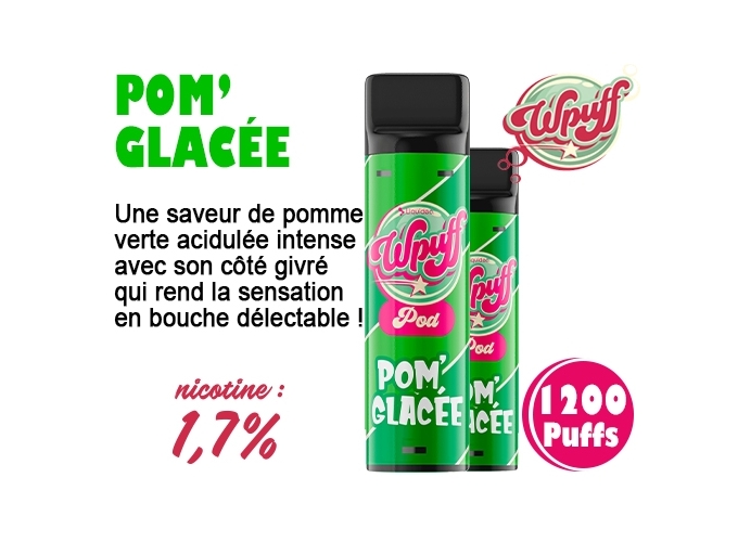 BOITE DE 2 PODS POMME GLACÉE 17 MG (5)