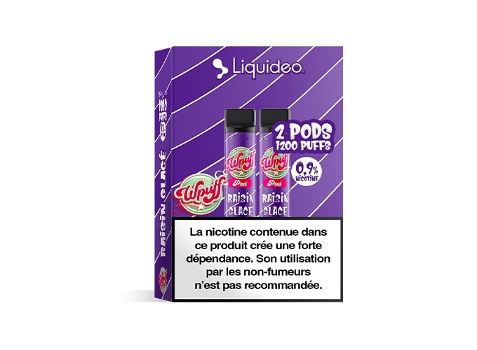 BOITE DE 2 PODS RAISIN GLACÉE 09 MG (5)