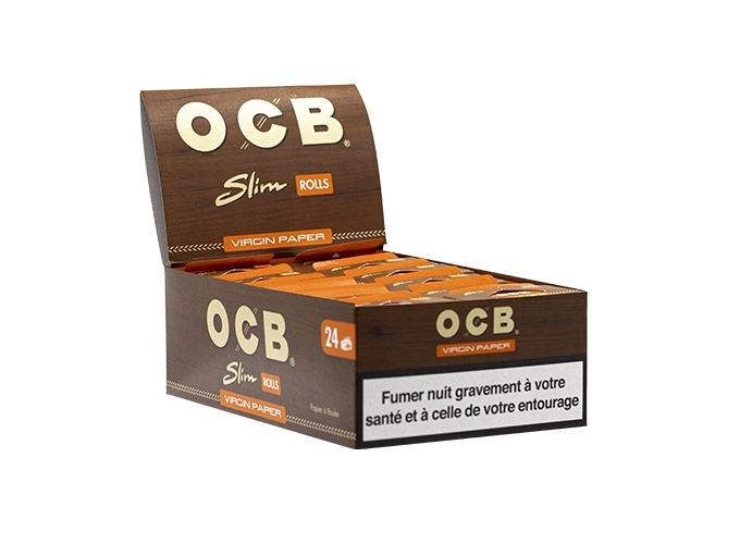 BOITE DE 24 OCB ROLLS VIRGIN NON BLANCHI (1)