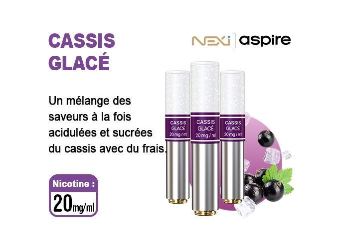 BOITE DE 3 POD NEXI ONE CASSIS GLACÉ 20 MG
