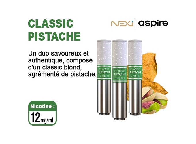 BOITE DE 3 POD NEXI ONE CLASSIC PISTACHE 12 MG