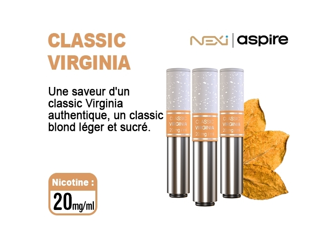 BOITE DE 3 POD NEXI ONE CLASSIC VIRGINIE 20 MG