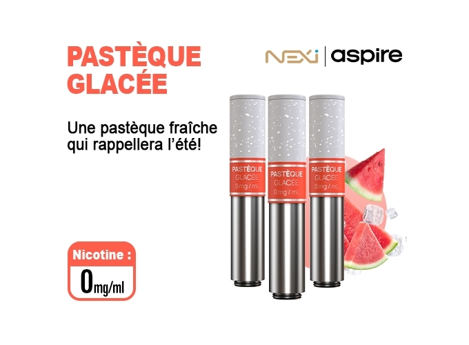 BOITE DE 3 POD NEXI ONE PASTEQUE GLACÉ 00 MG