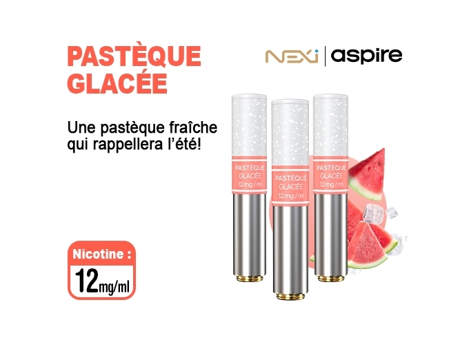 BOITE DE 3 POD NEXI ONE PASTEQUE GLACÉ 12 MG