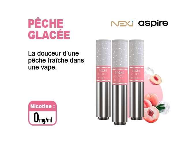 BOITE DE 3 POD NEXI ONE PECHE GLACÉ 00 MG