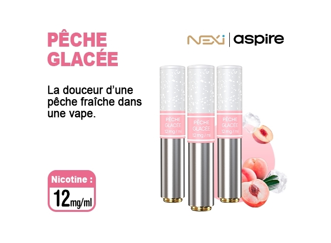 BOITE DE 3 POD NEXI ONE PECHE GLACÉ 12 MG