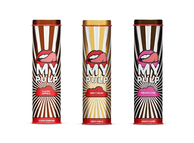 BOITE METAL VIDE MY PULP  50 ML COULEUR ALEATOIRE