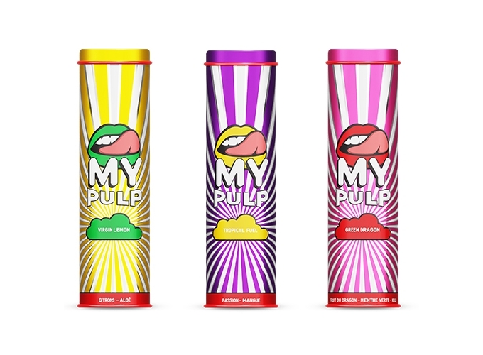 BOITE METAL VIDE MY PULP  50 ML COULEUR ALEATOIRE