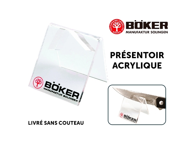BOOKER PRESENTOIR ACRYLIQUE SEUL 1 PIECE (1)