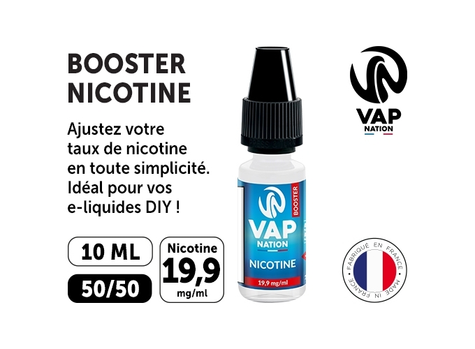 BOOSTER NICOTINE 50 50   20 MG VAP NATION