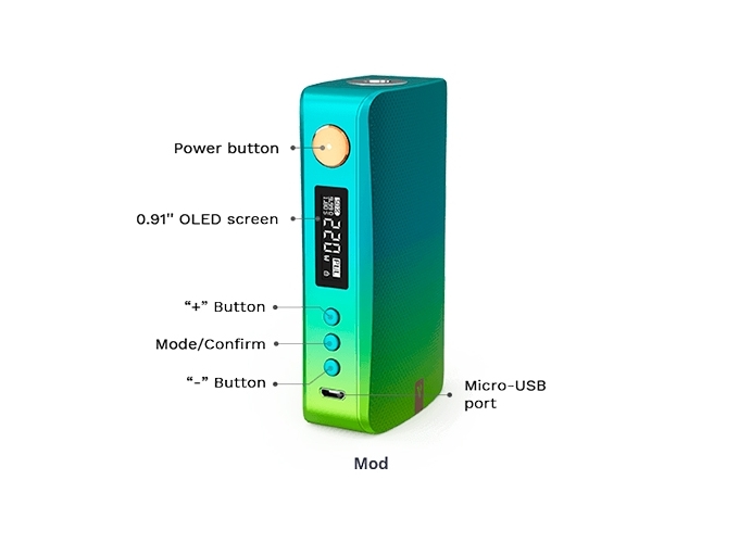 BOX GEN S VAPORESSO MATTE GRAY