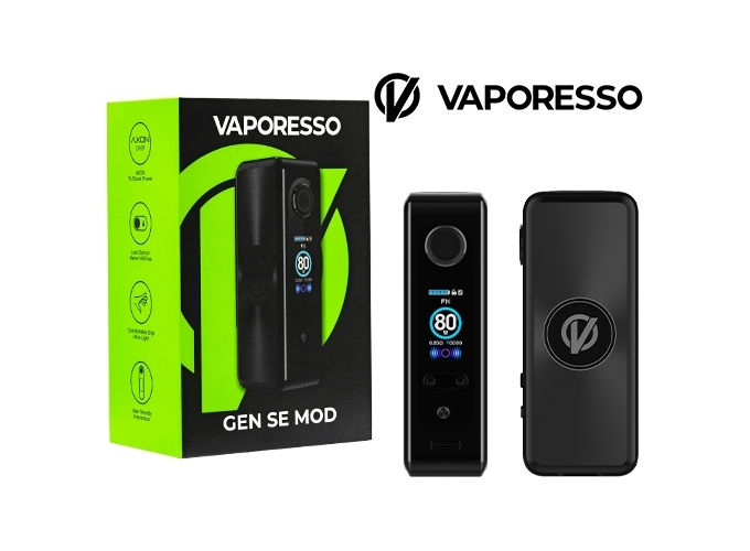 BOX SEULE GEN SE VAPORESSO BLAK  ACCUS NON FOURNIS